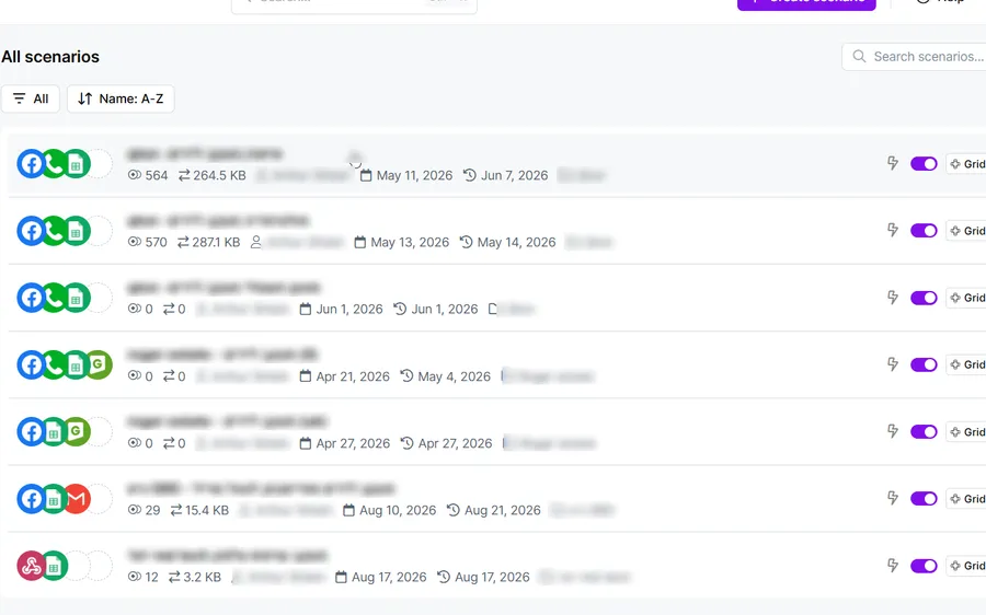 Make.com Audit & Repair screenshot